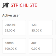 Strichliste