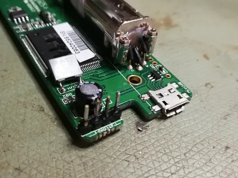 LTR: GND, Clock, Data and 5V