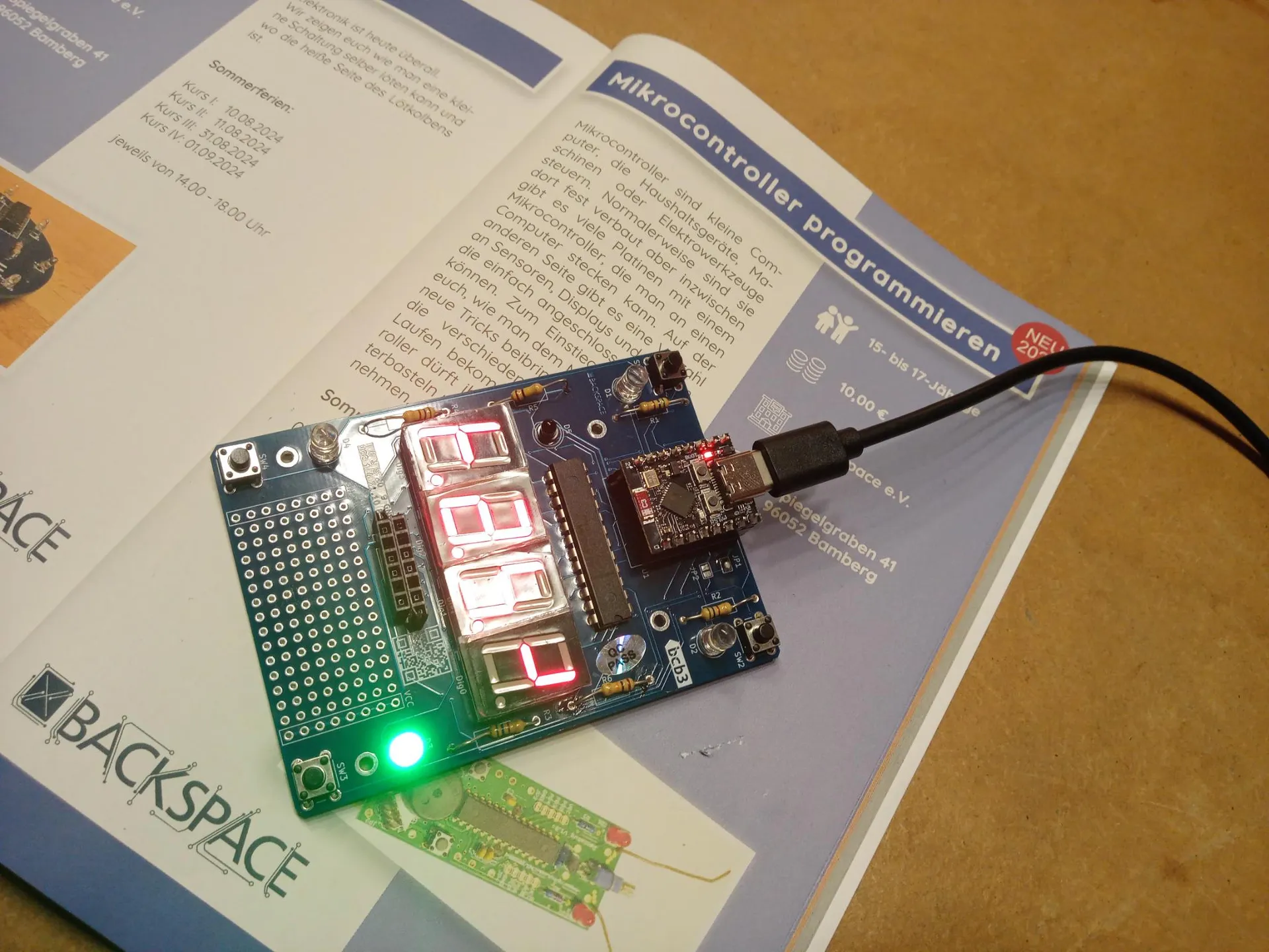 Bild eines Mikrocontroller-Boards