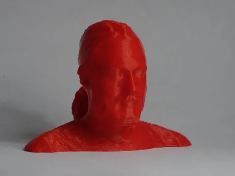 3D gescannter Kopf