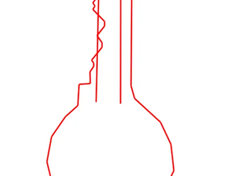 Vektorgrafik für den Laser