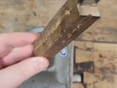 geklebtes Messer