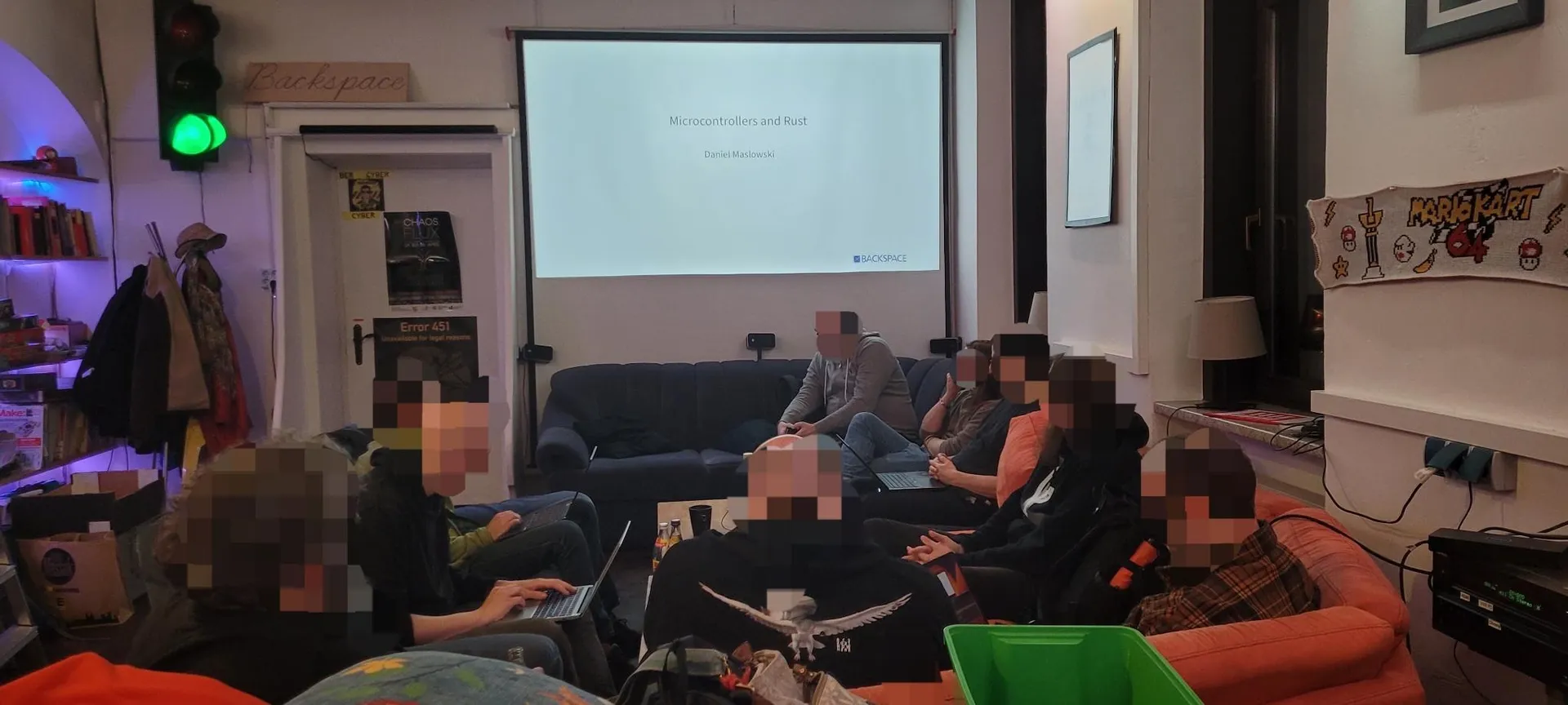 Bild des Vortrags 'Mikrocontrollerprogrammierung in Rust'
