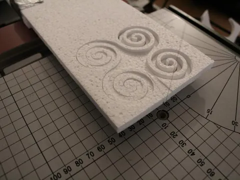 Spirale in Arbeit
